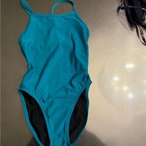 Jolyn Clothing Teal One Piece Swimsuit